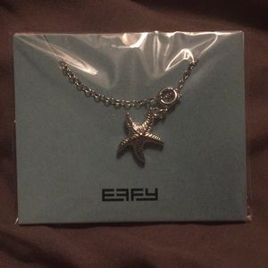 Effy starfish silver necklace